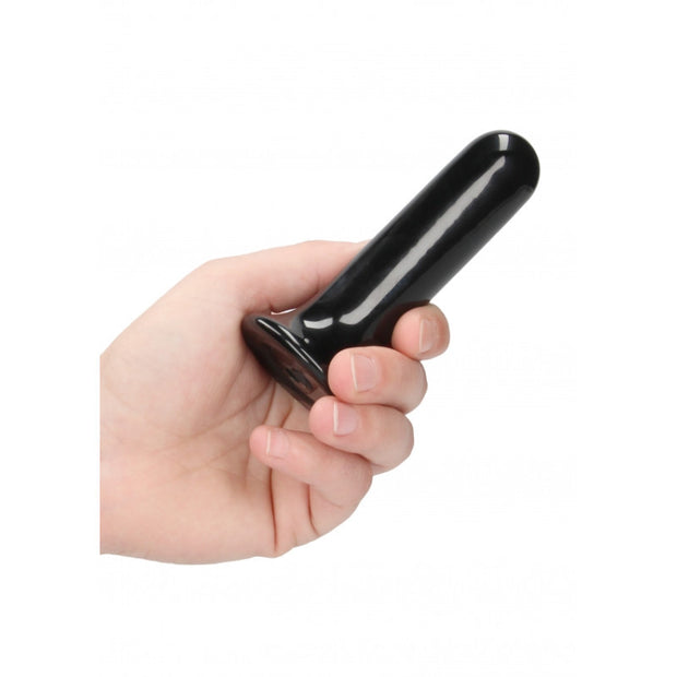 plug anale vibrante in vetro con ventosa dilatatore Thumby Glass
