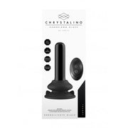 plug anale vibrante in vetro con ventosa dilatatore Thumby Glass
