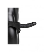 Fallo cavo indossabile Hollow Strap-on without Balls - 6'' / 15,5 cm - Black