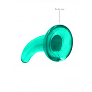 Dildo con ventosa turchese Non Realistic Dildo Suction Cup - Turquise