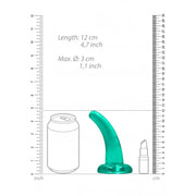 Dildo con ventosa turchese Non Realistic Dildo Suction Cup - Turquise