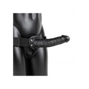 Fallo cavo indossabile Hollow Strap-on without Balls - 10'' / 24,5 cm - Black