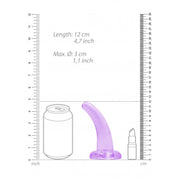 Dildo con ventosa viola Non Realistic Dildo Suction Cup - Purple