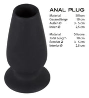 Plug anale cavo Lust Tunnel M
