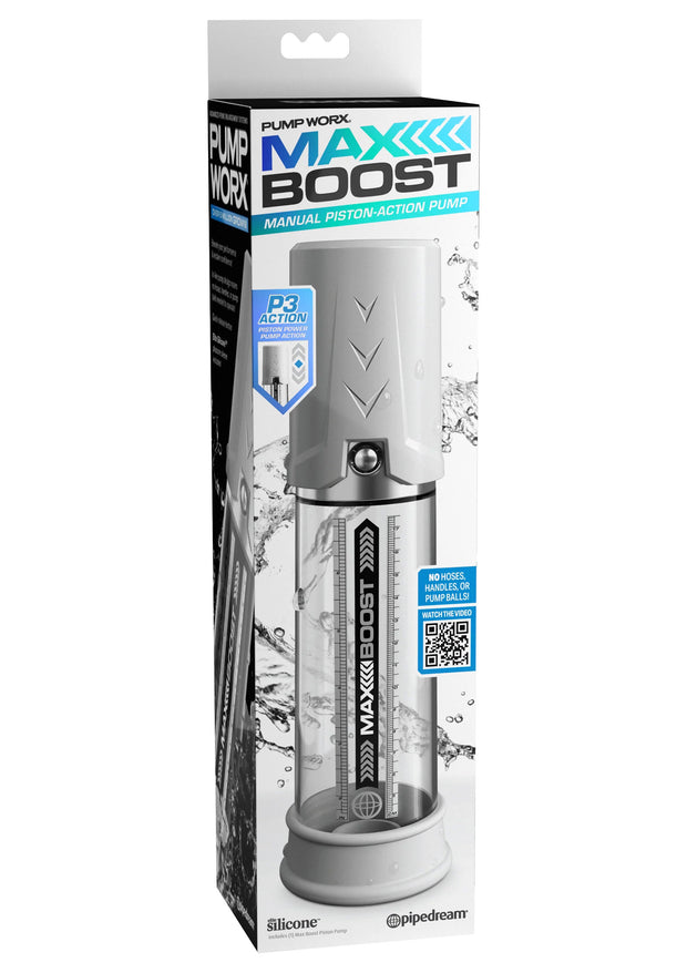 Pompa per pene Pump Worx Max Boost white