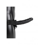 fallo cavo indossabile Hollow Strap-on without Balls - 8'' / 20,5 cm - Black