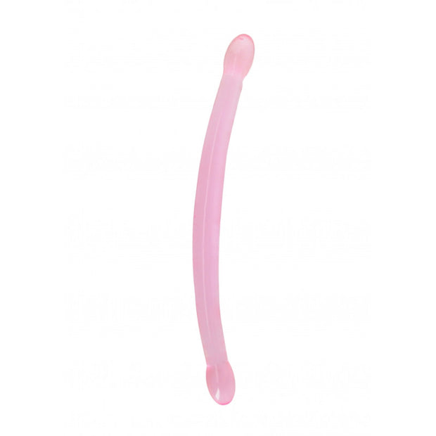 Dildo doppio rosa Non Realistic Double Dildo - 43 cm