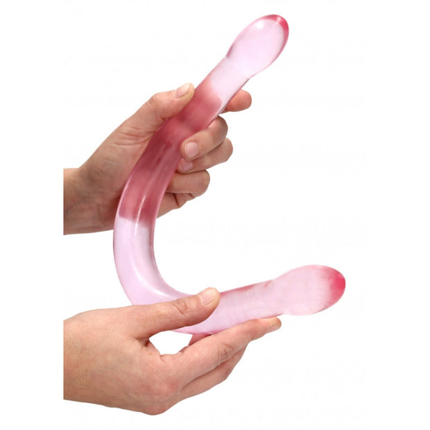 Dildo doppio rosa Non Realistic Double Dildo - 43 cm