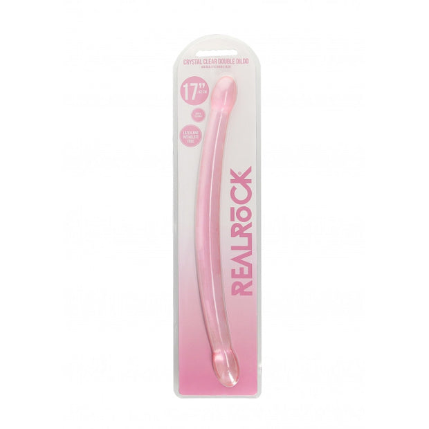 Dildo doppio rosa Non Realistic Double Dildo - 43 cm