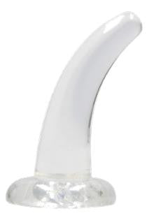 Dildo con ventosa Non Realistic Dildo Suction Cup - Transparent