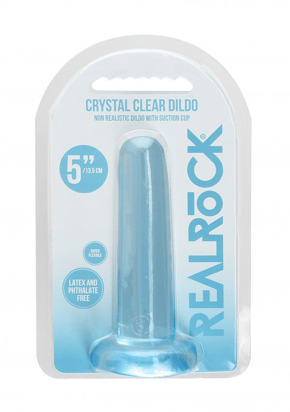 Dildo blu con ventosa Non Realistic Dildo Suction Cup -13,5 cm