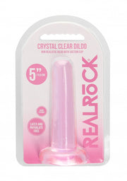 Dildo rosa con ventosa Non Realistic Dildo Suction Cup -13,5 cm