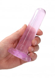 Dildo rosa con ventosa Non Realistic Dildo Suction Cup -13,5 cm