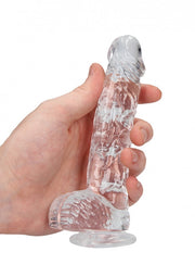 Pene finto con ventosa Realistic Dildo with Balls 15 cm