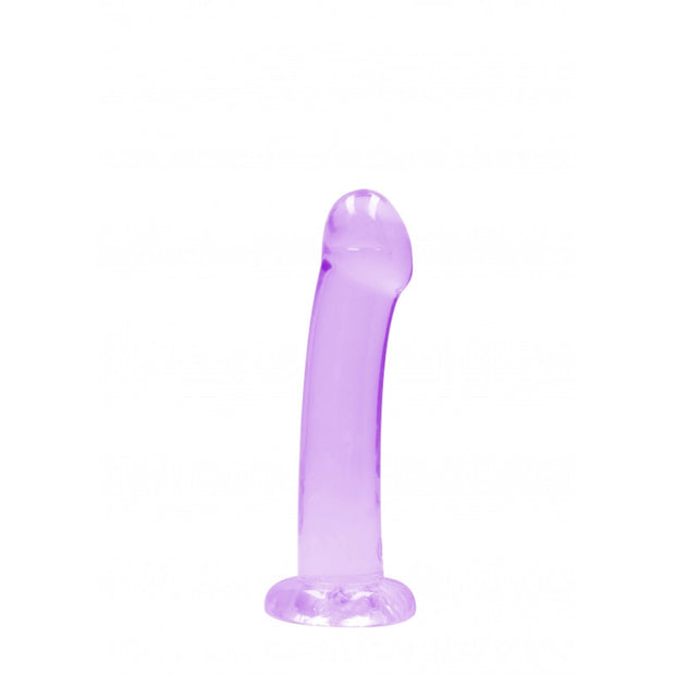 Dildo con ventosa viola Non Realistic Dildo Suction Cup - Purple 17 cm