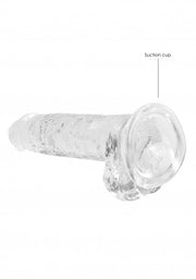 Pene finto con ventosa Realistic Dildo with Balls 17 cm