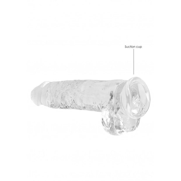 Pene finto con ventosa Realistic Dildo with Balls 22 cm