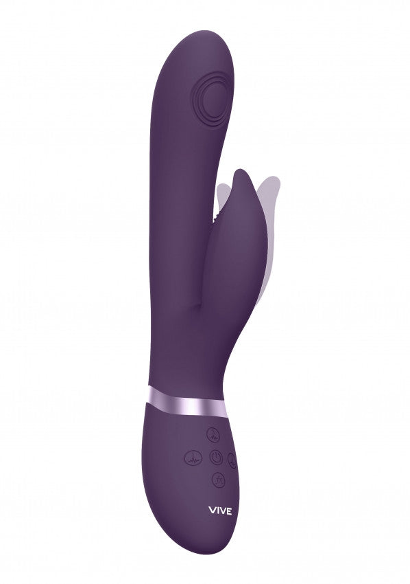 Vibratore rabbit Aimi Viola