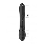 Vibratore rabbit amoris nero