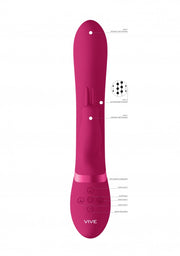 Vibratore rabbit amoris fucsia