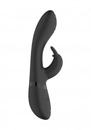 Vibratore rabbit Cato Pulse G-spot nero
