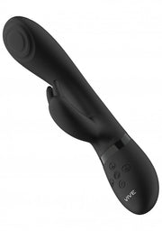 Vibratore rabbit Cato Pulse G-spot nero