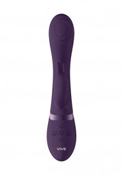 Vibratore Rabbit Cato Pulse G-spot Viola
