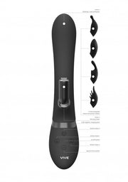 Vibratore rabbit Chou nero