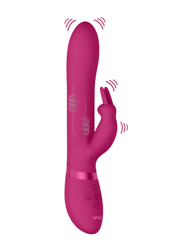 Vibratore rabbit amoris fucsia