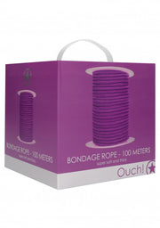 Corda per shibari Ouch - Bondage Rope - 100 Meters - Purple