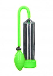 Sviluppatore pompa Classic Penis Pump - Glow in the Dark - Neon Green