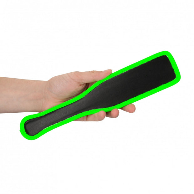 Sculacciatore Paddle - Glow in the Dark - Neon Green/Black