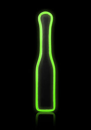 Sculacciatore Paddle - Glow in the Dark - Neon Green/Black