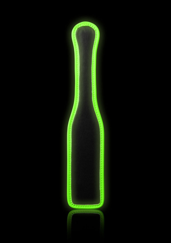 Sculacciatore Paddle - Glow in the Dark - Neon Green/Black