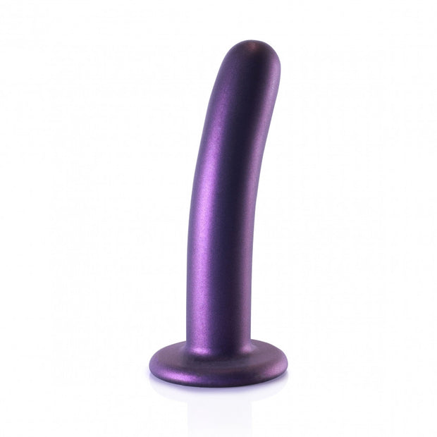 Dildo vaginale con ventosa Smooth G-Spot Dildo 6'' / 14,5 cm Metallic Purple