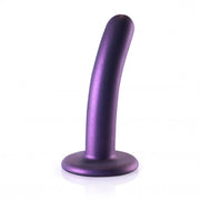 Dildo vaginale con ventosa Smooth G-Spot Dildo 5'' / 12 cm Metallic Purple