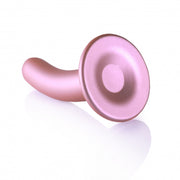 Dildo vaginale con ventosa Smooth G-Spot Dildo 5'' / 12 cm Rose Gold