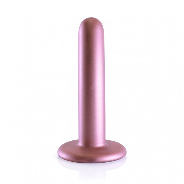 Dildo vaginale con ventosa Smooth G-Spot Dildo 5'' / 12 cm Rose Gold