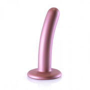 Dildo vaginale con ventosa Smooth G-Spot Dildo 5'' / 12 cm Rose Gold