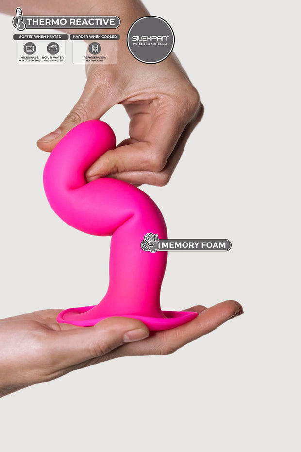 Dildo con ventosa Hitsens 4 Fucsia