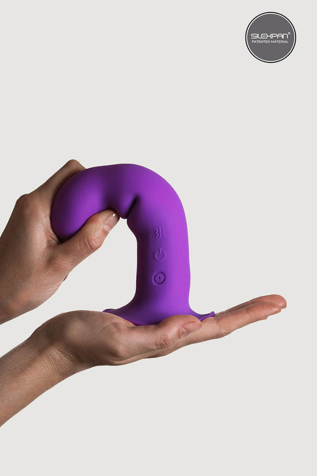 Vibratore con ventosa Hitsens 3 Vibe Purple