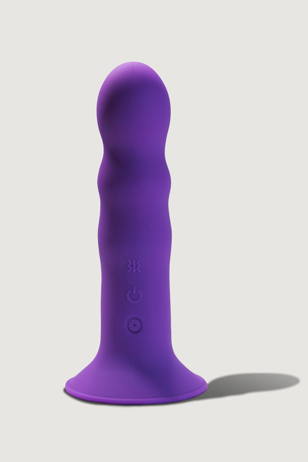 Vibratore con ventosa Hitsens 3 Vibe Purple