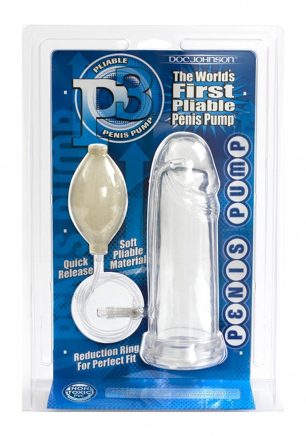 Pompa per pene P3 Penis Pump Transparent