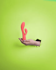 Vibratore vaginale Smooth Ultra Soft Silicone Rabbit Vibrator Astro Dust