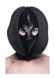 Cappuccio Zip Front Bondage Hood