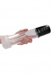 Pompa sviluppatore pene Automatic Cyber Pump with Masturbation Sleeve - Transparent