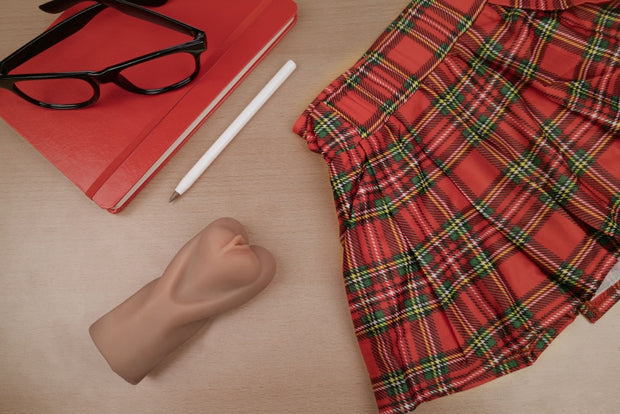 Masturbatore maschile Teacher Pussy Masturbator Tan