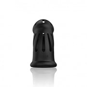 Gabbia di castità Model 27 Ultra Soft Silicone Chastity Cage Black