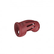 Gabbia di castità Model 28 Ultra Soft Silicone Chastity Cage Red