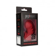 Gabbia di castità Model 28 Ultra Soft Silicone Chastity Cage Red